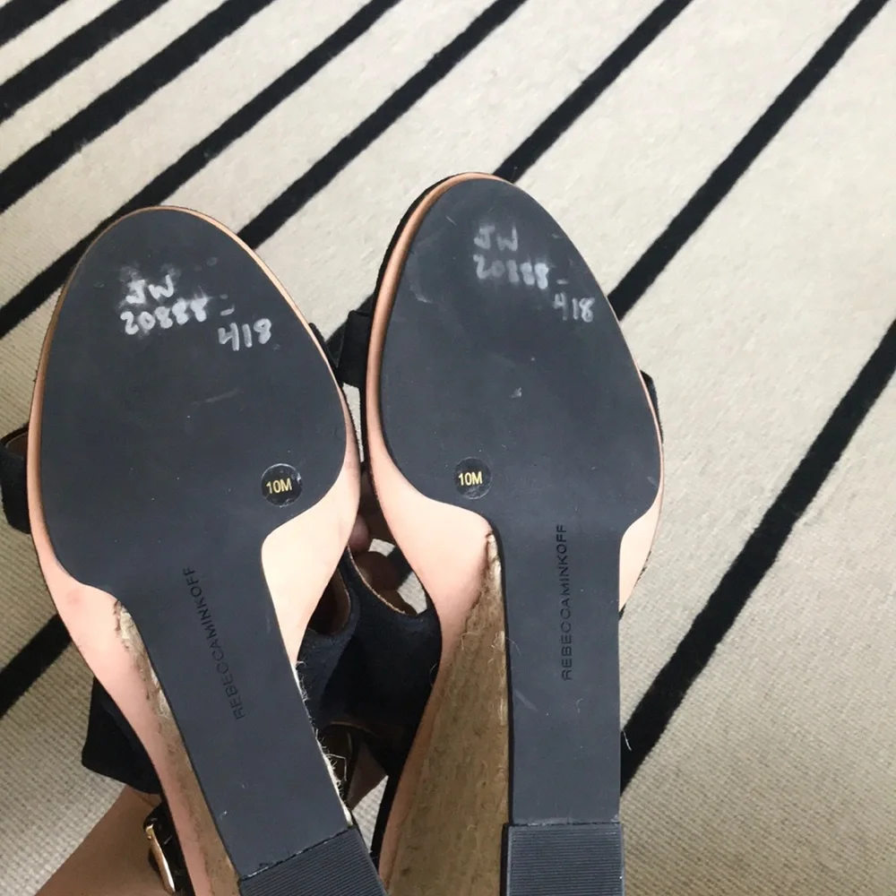 Rebecca Minkoff Espadrille Wedge Sandals - Picture 6 of 8